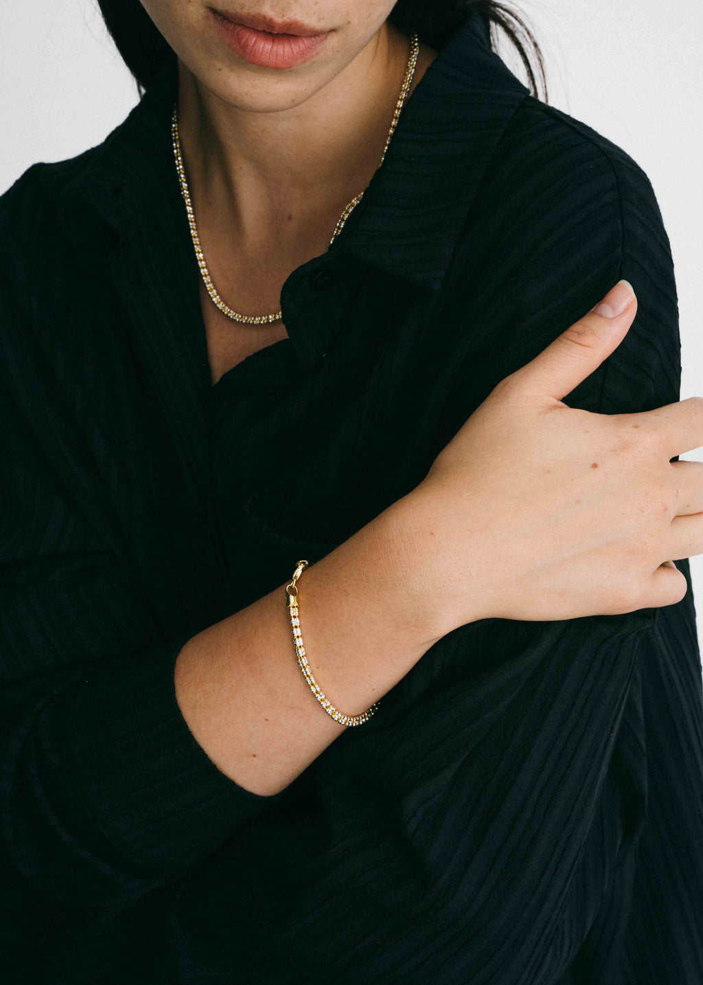 Diamond Cut Chain Necklace