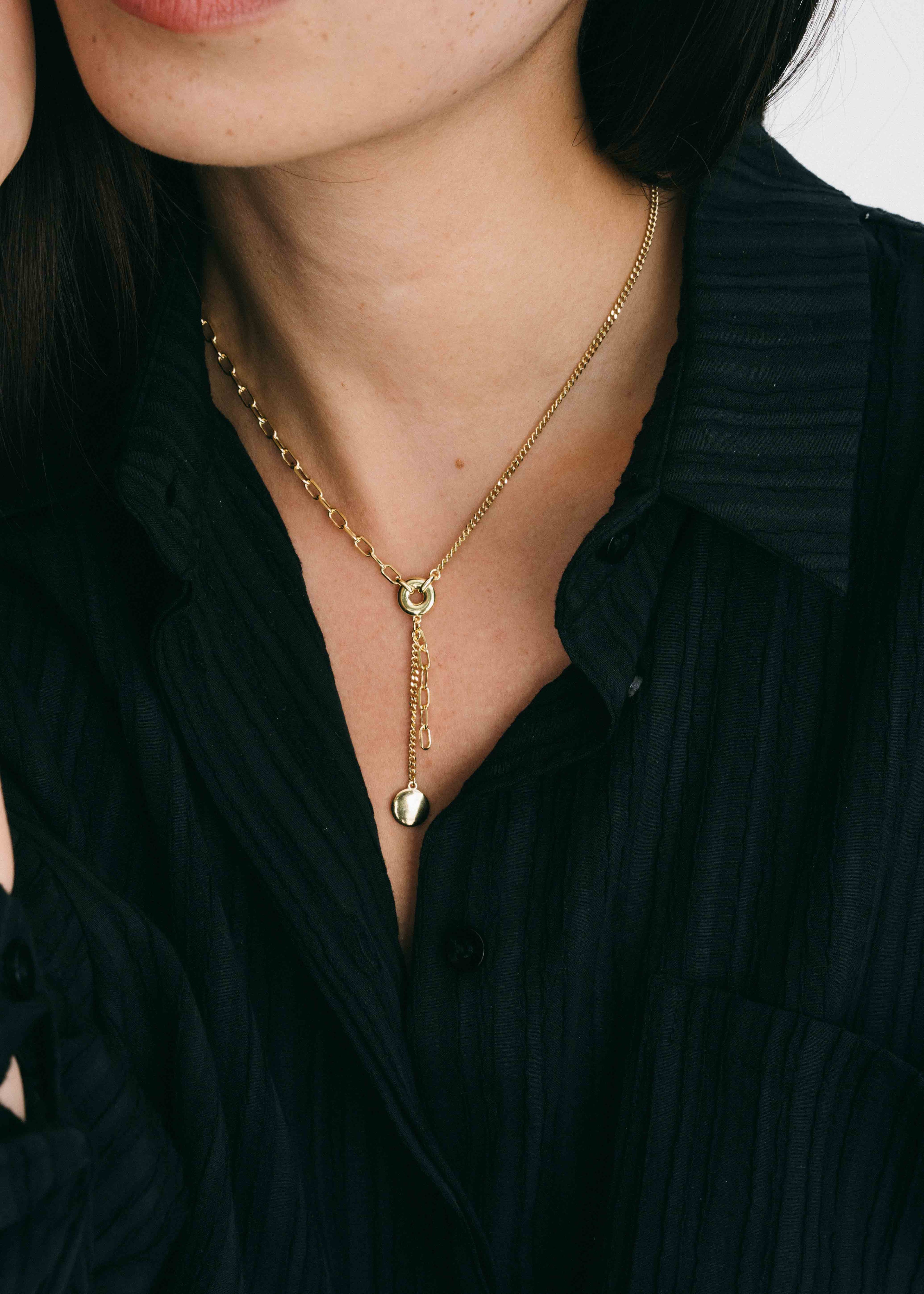 Hook and Loop Necklace