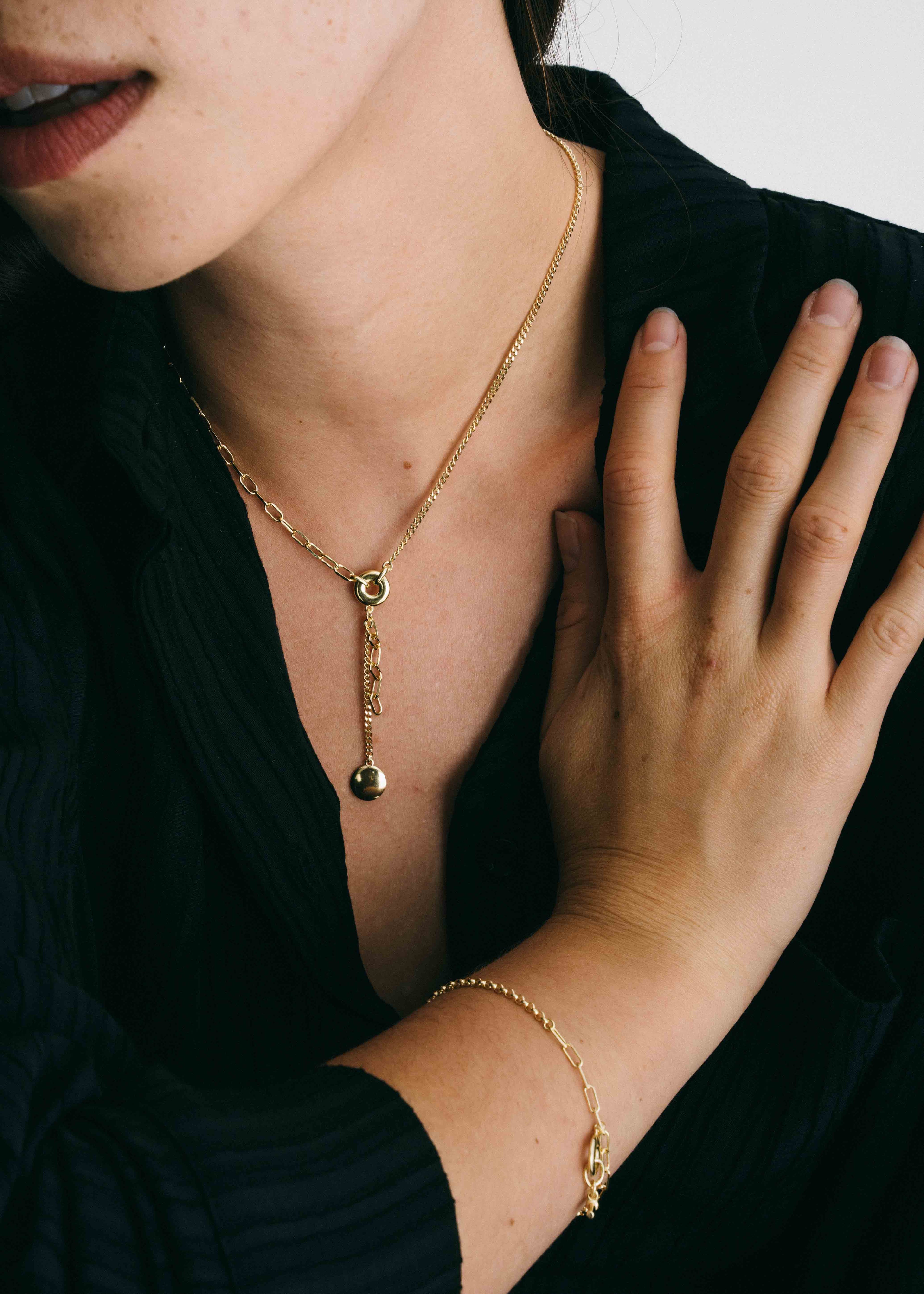 Hook and Loop Necklace