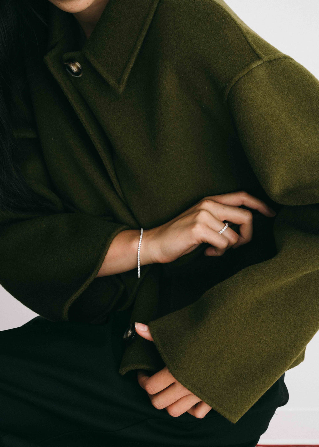 Lab Diamond Tennis Bracelet