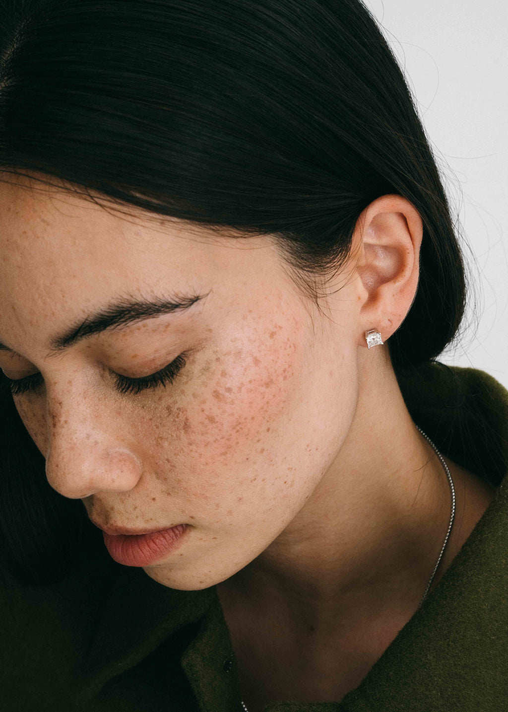 14k Lab Diamond Earrings