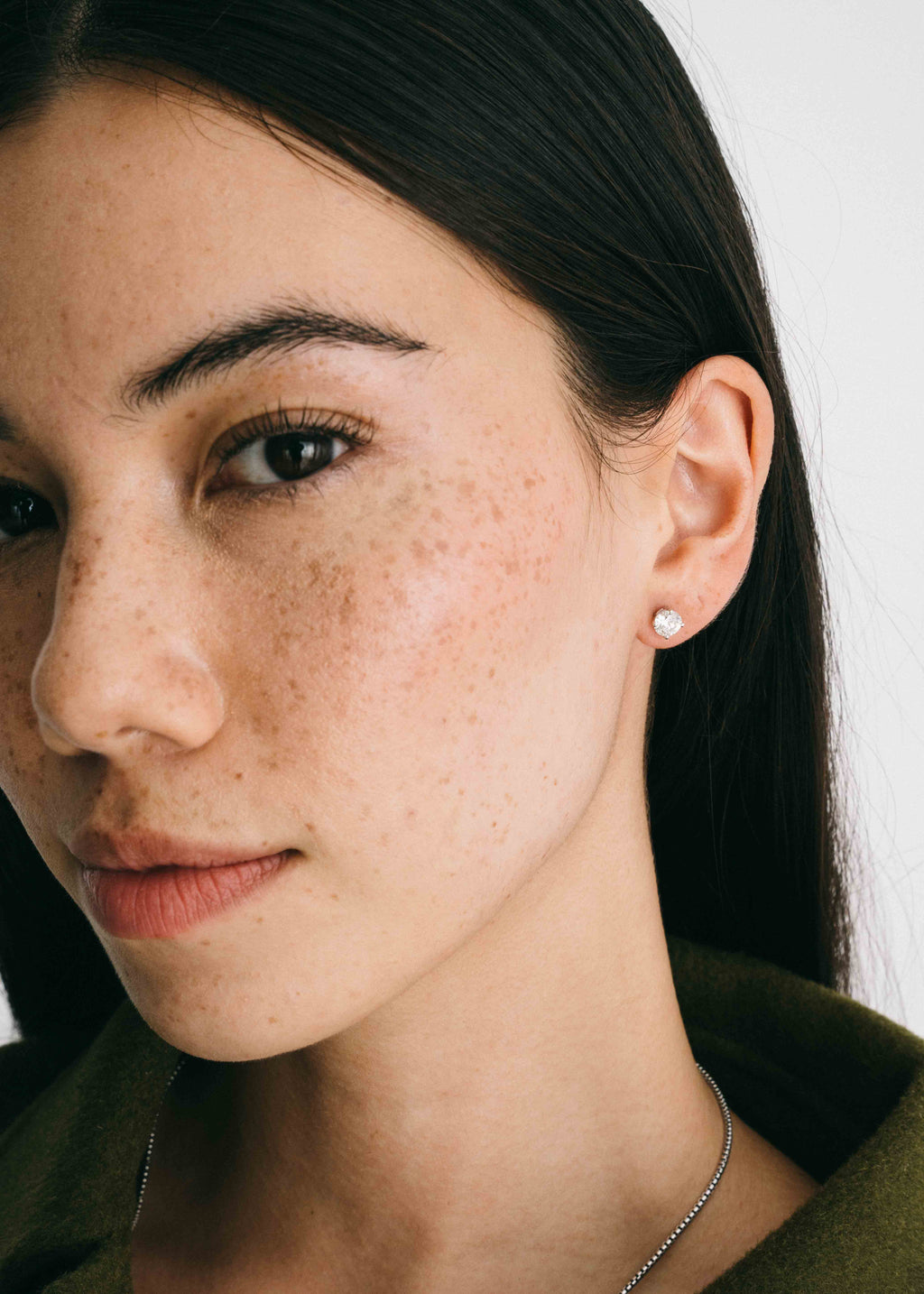 14k Lab Diamond Earrings