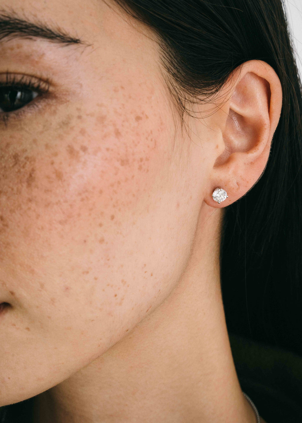 14k Lab Diamond Earrings