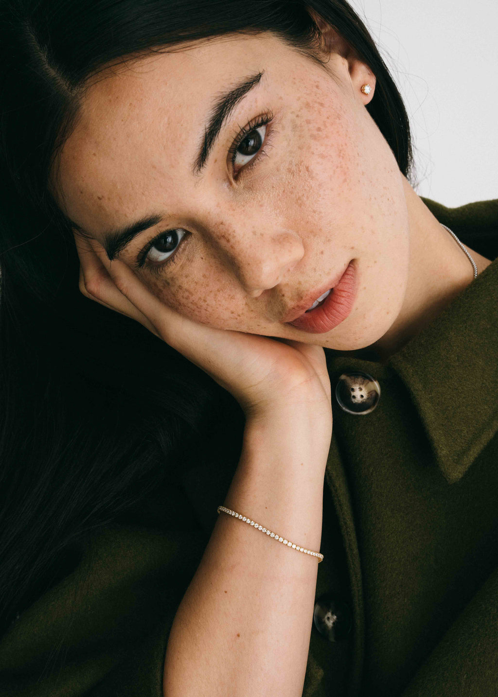 Lab Diamond Tennis Bracelet