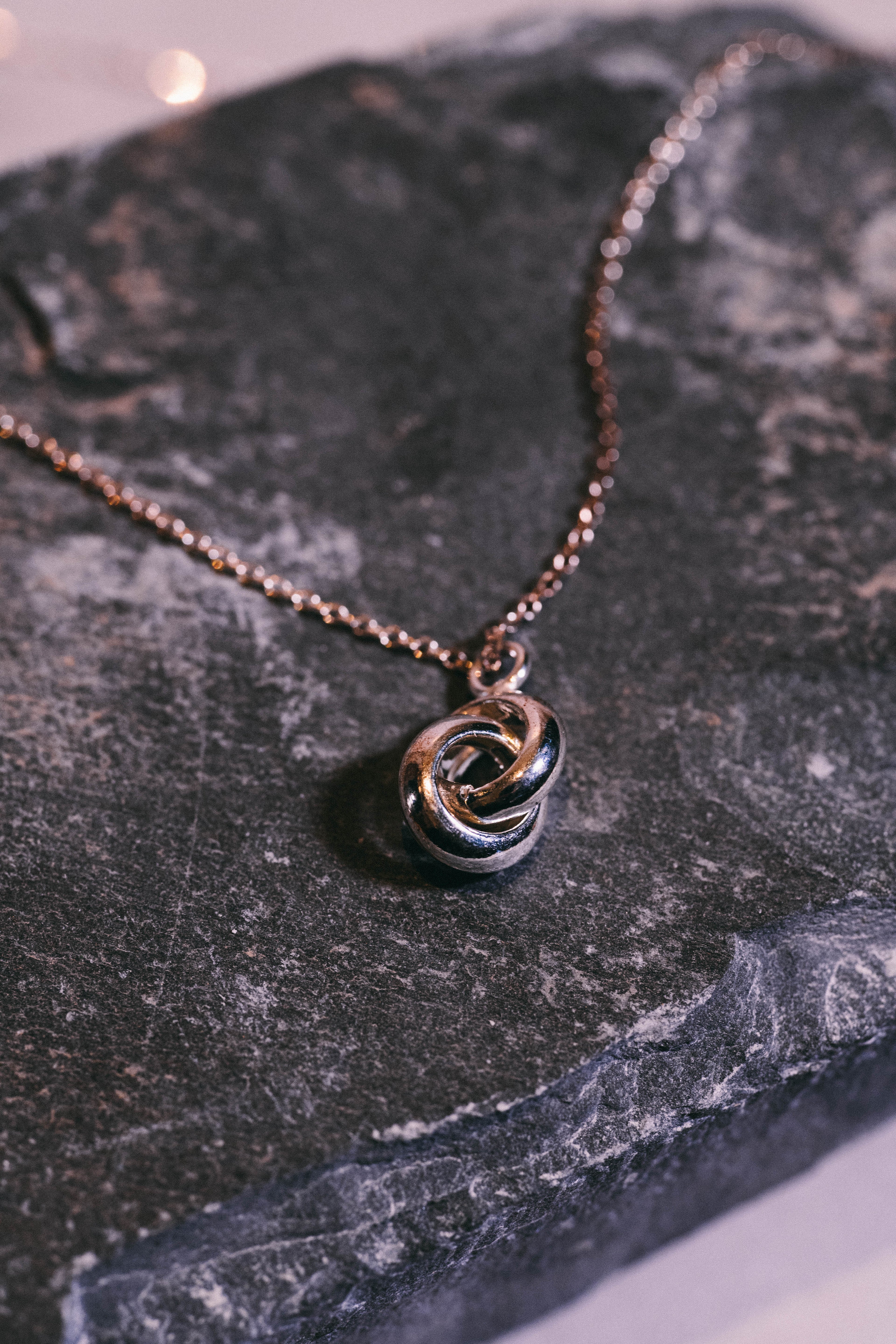 The Knot Pendant Necklace