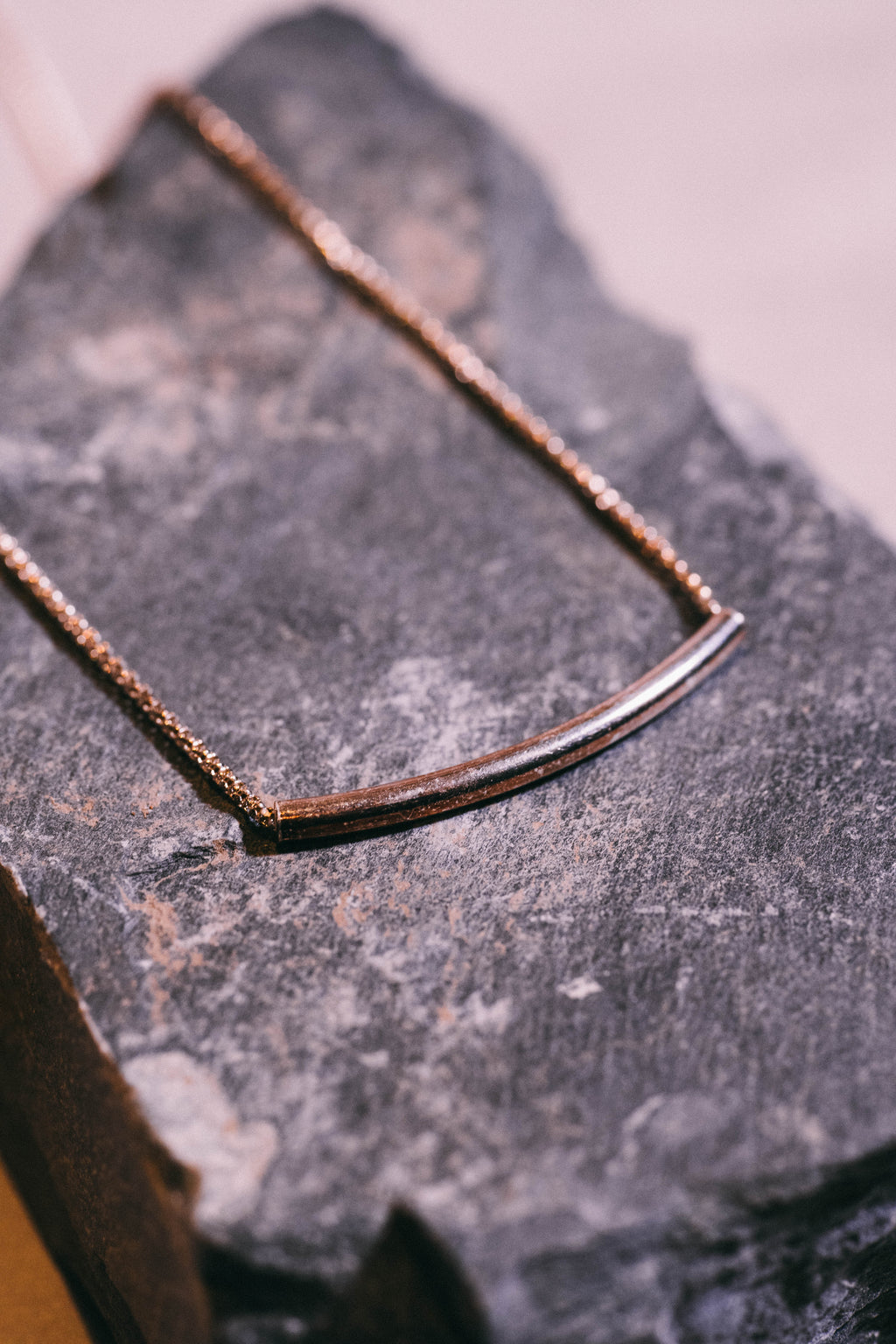 The Bar Pendant Necklace