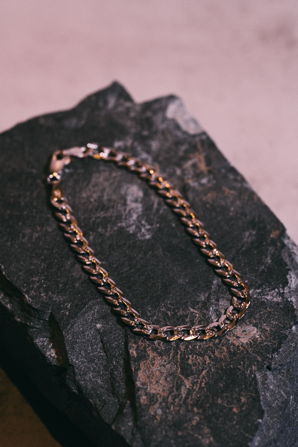 Diamond Cut Curb Bracelet